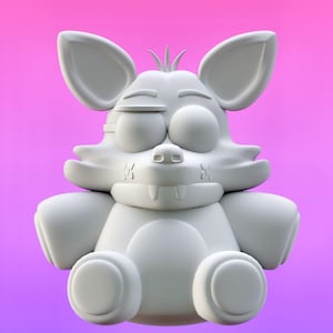 Foxy Plush 3D STL File
