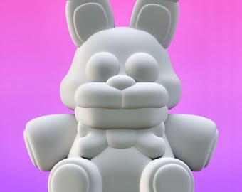 Bonnie Plush 3D STL File