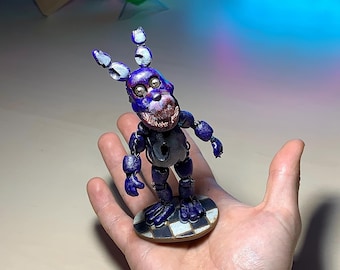 Realistic mini model of Bonnie (Fan art by MilkyClay)