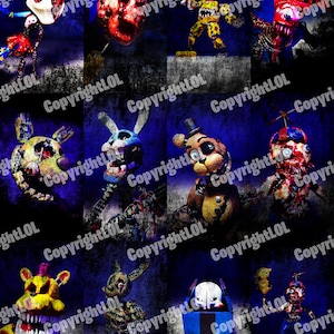 Exclusive vertical phone wallpaper pack MilkyClay/FNAF (#1 Collection, FullHD)