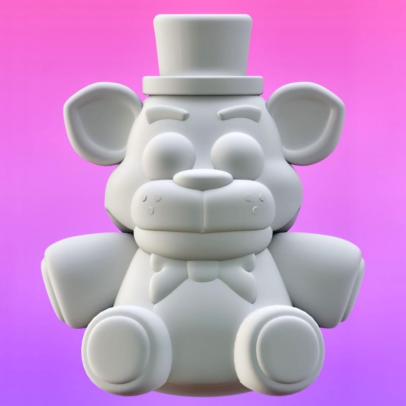 Freddy Fazbear 3d Print Files - Etsy