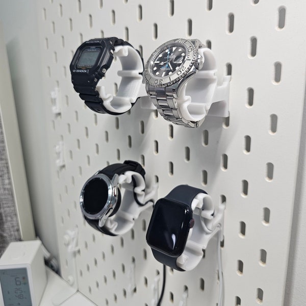 Ikea Pegboard / SKADIS - Watch Holder/Display