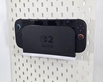 IKEA SKÅDIS Wäschekorb | Nintendo Switch 2 | Anlegesteg-Halter | von 3DPSolver