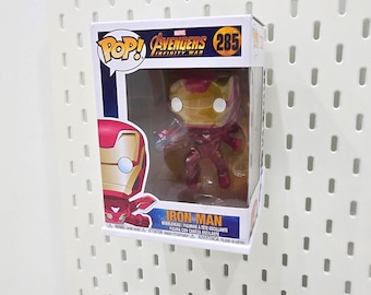 Prateleira de exibição Funko POP Box: IKEA SKÅDIS Pegboard Mount