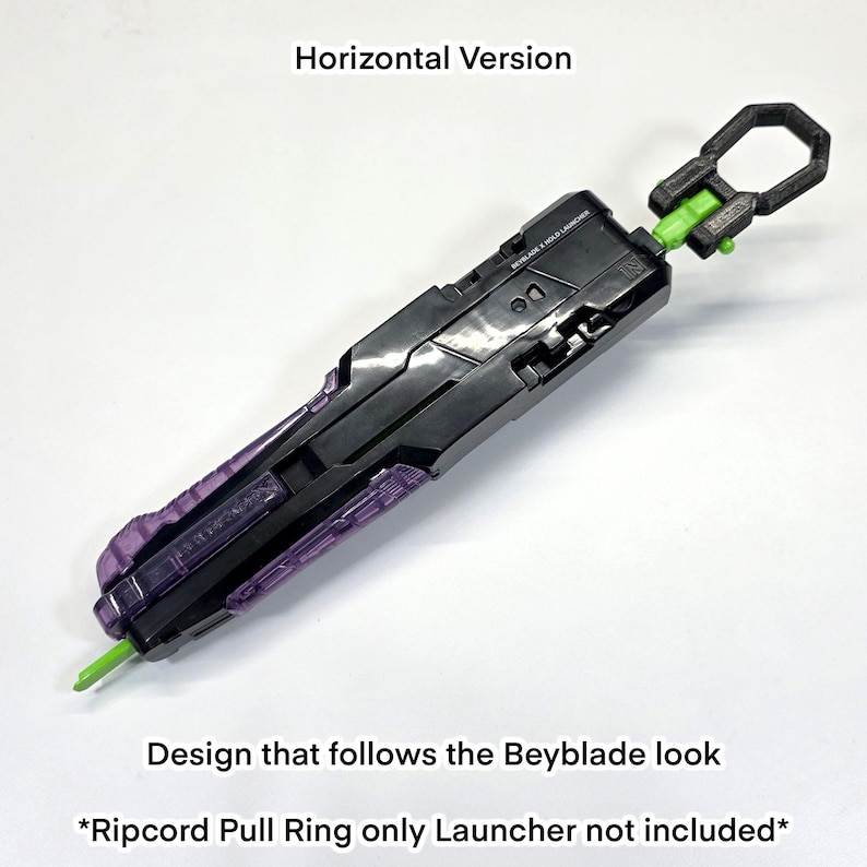 Beyblade X | Ripcord Pull Ring Grip | for Extended/samurai Saber ...