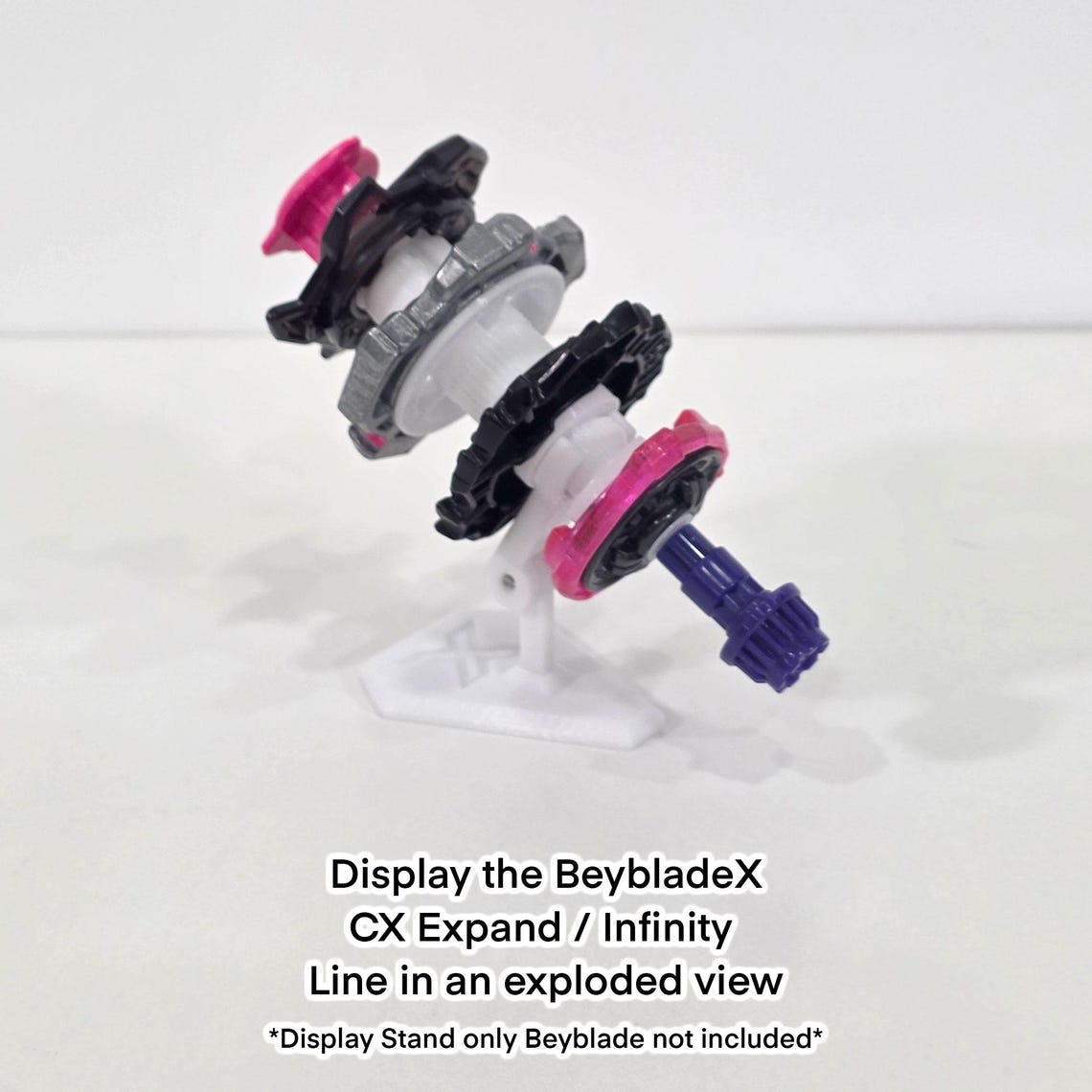 Beyblade X | Exploded Display Stand | for CX Infinity/expend | by ...