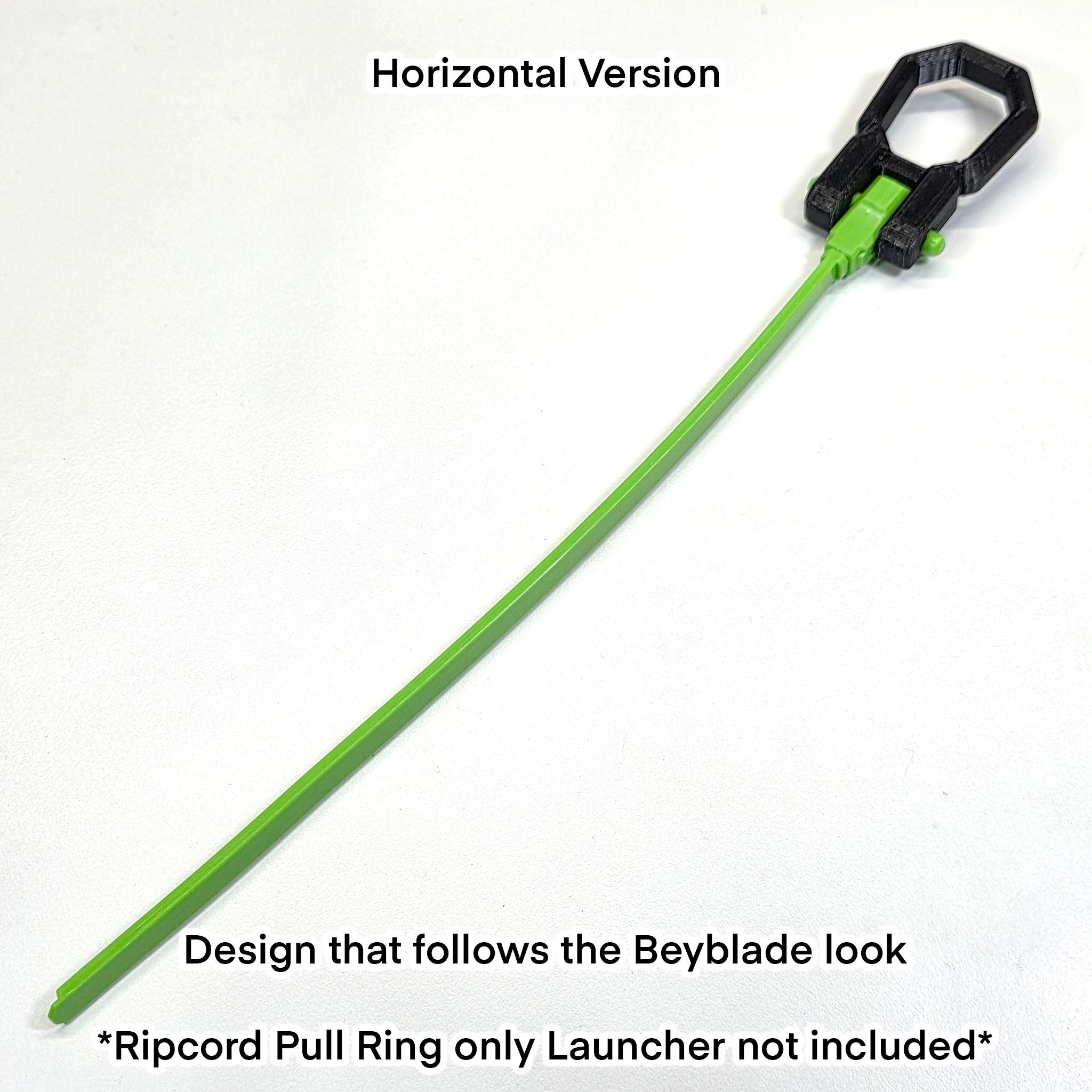 Beyblade X | Ripcord Pull Ring Grip | for Extended/samurai Saber ...