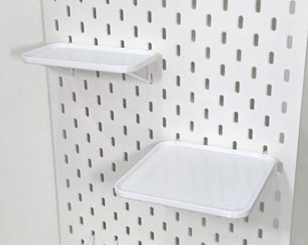 Ikea SKADIS Lochwandregal: Robustes Tablett