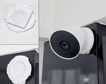 Google | Batterie pour Nest Cam | Support de fixation pour ruban adhésif | par 3DPsolver
