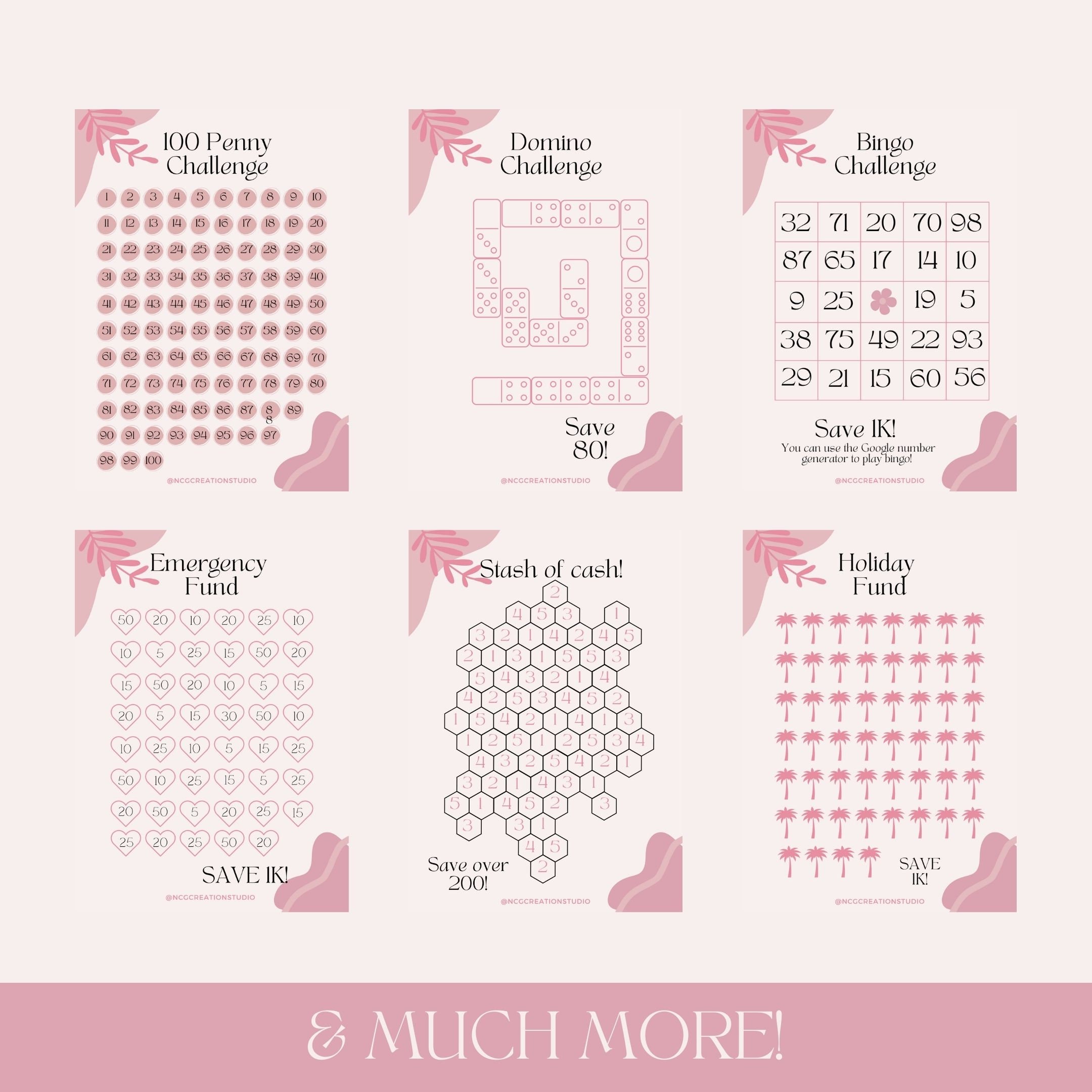 Saving Challenge Mini Printable Savings Tracker Binder - Etsy