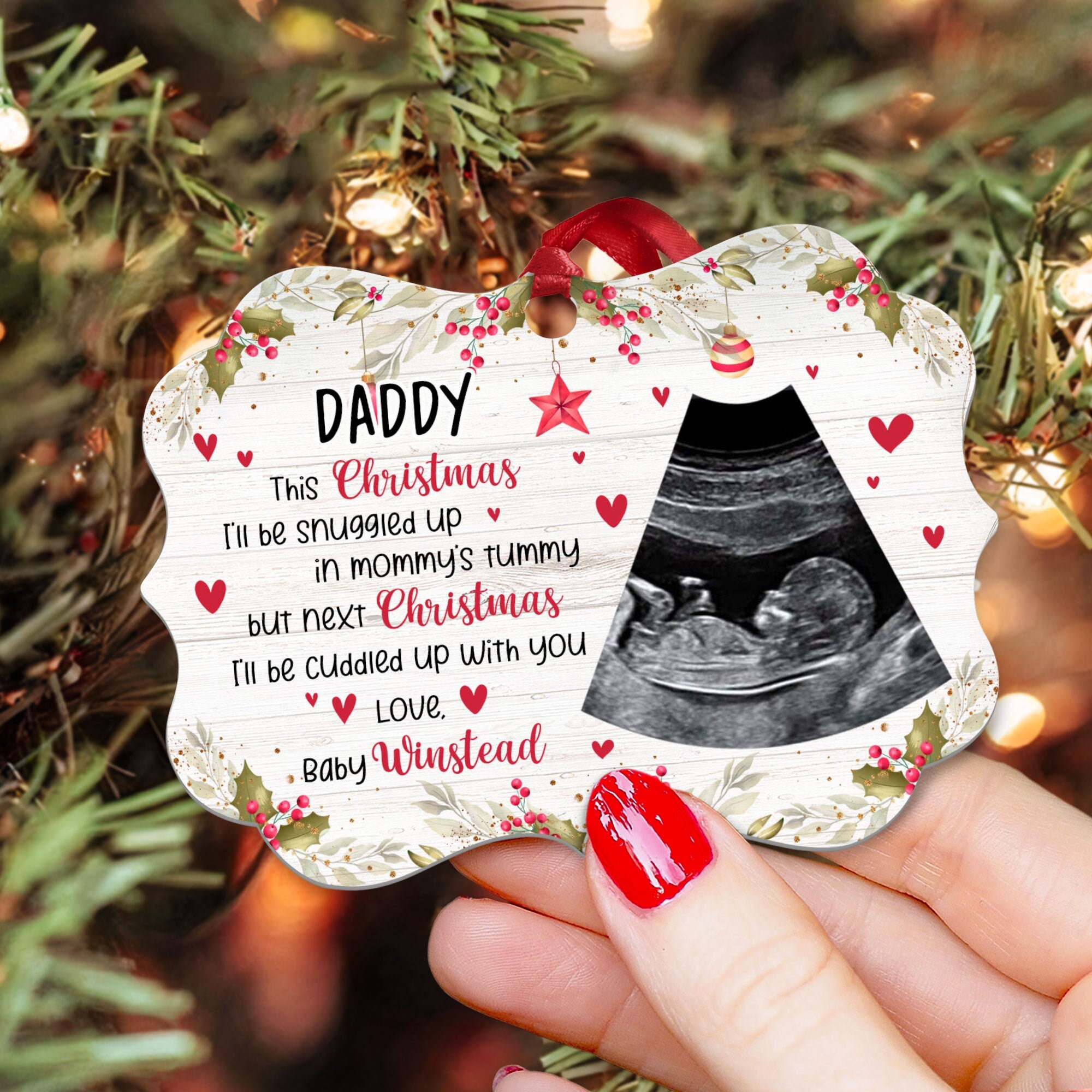 Christmas present from baby to dad 2025