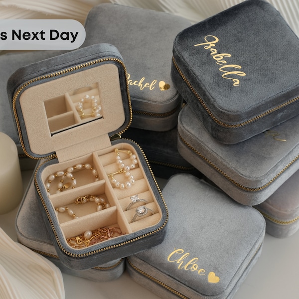 Travel Jewellery Box Etsy