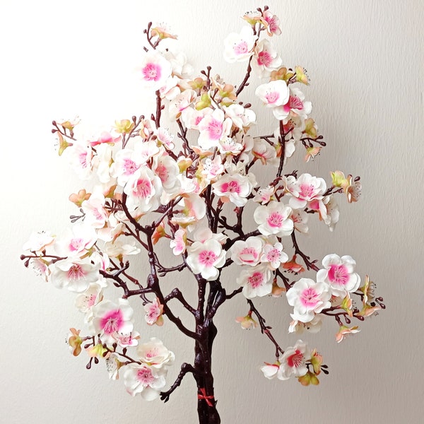 Fleur artificielle branche de cerisier, 58 cm