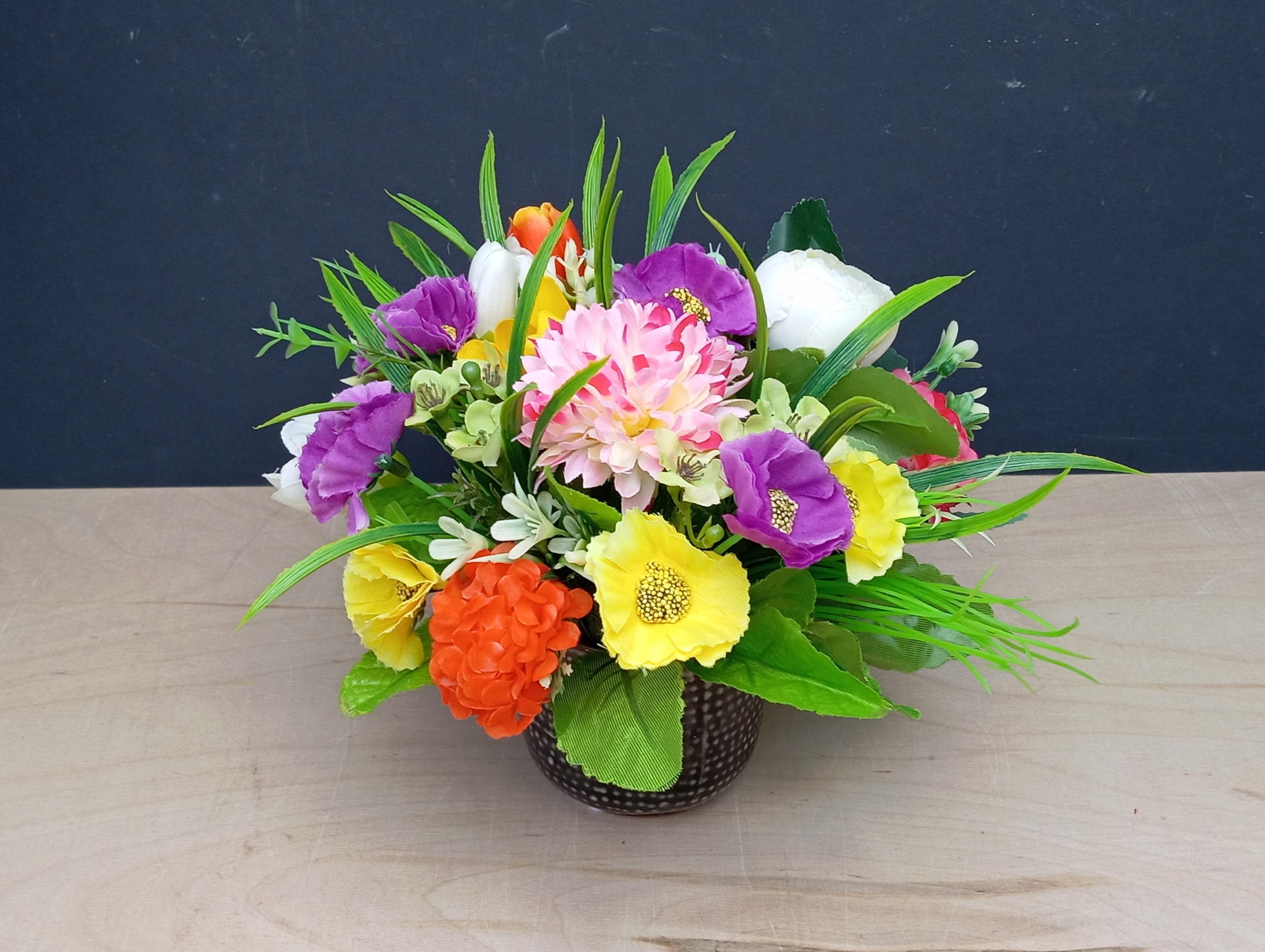 Kunstliche blumen fr den friedhof - Etsy.de