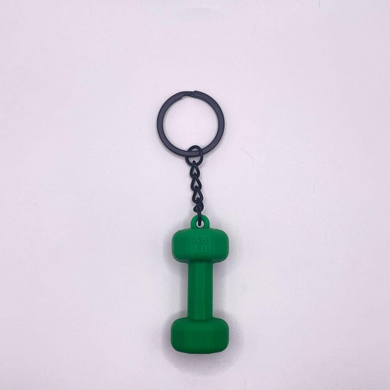 Fitness Keychains | Dumbbell, Kettlebell, Weight Plate & Shaker Bottle ...