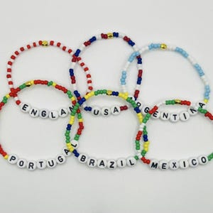 VM i fotboll med pärlor