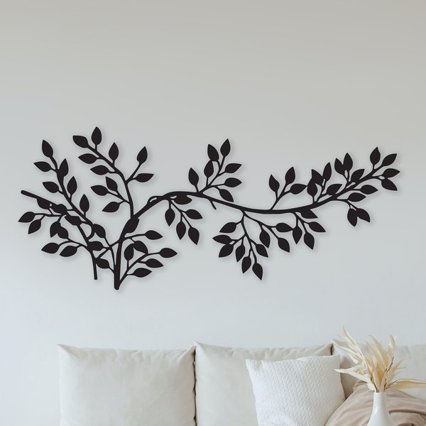 Branch Wall Art dxf,svg,eps,ai and pdf files for laser cut, tree wall decor svg, cutting machine files home decor,