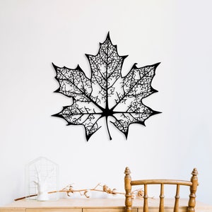 Ahornblatt Wand Kunst svg, dxf, EPS, AI und PDF Dateien