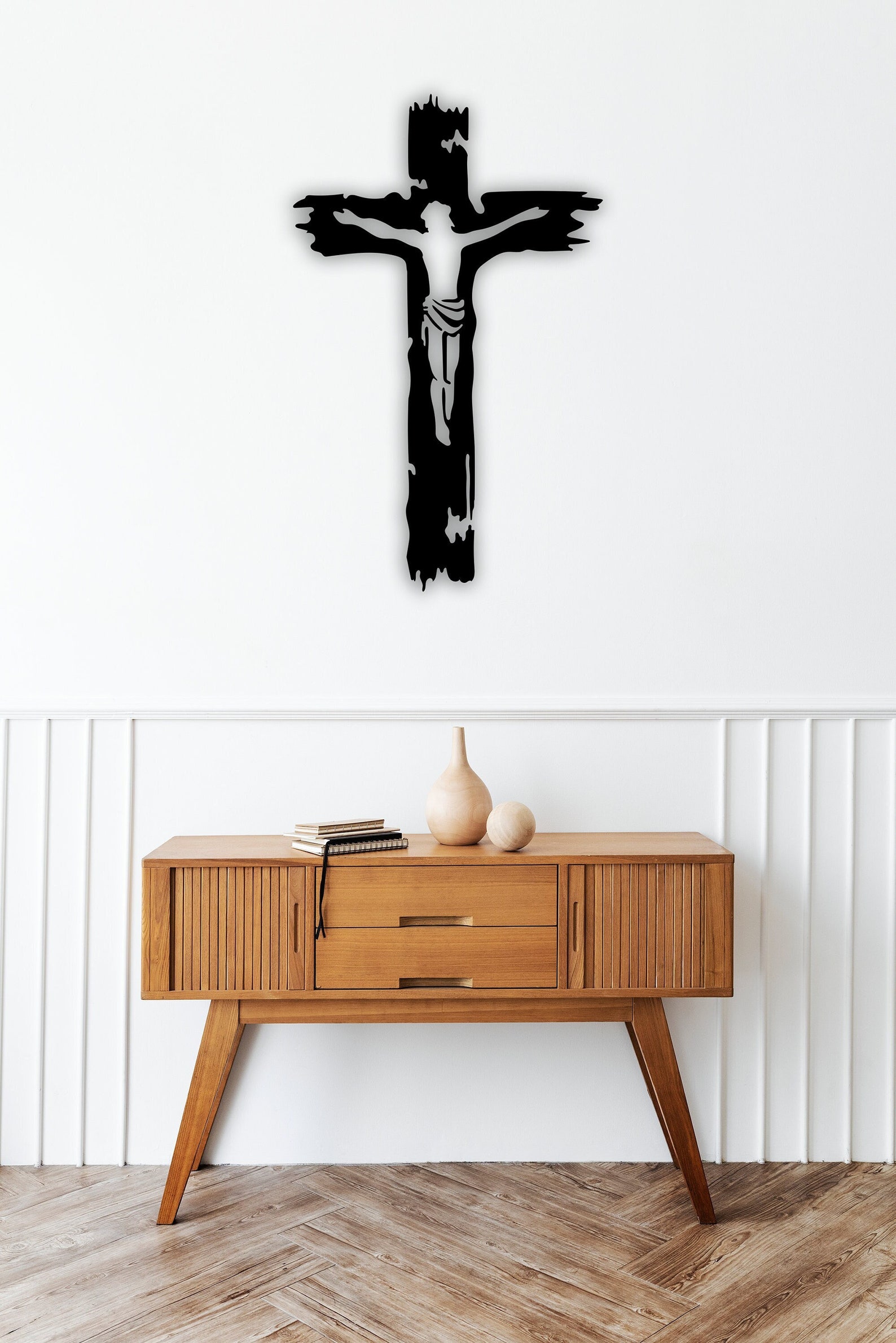 Jesus and Cross Wall Art Dxf, Svg, Pdf, Eps and Ai Files for Laser Cut ...