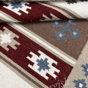 Handwoven Kilim wool Rug High Quality Flat-weave Rug for Living Room 8x10 9x12 Rug Bedroom Customise in all size