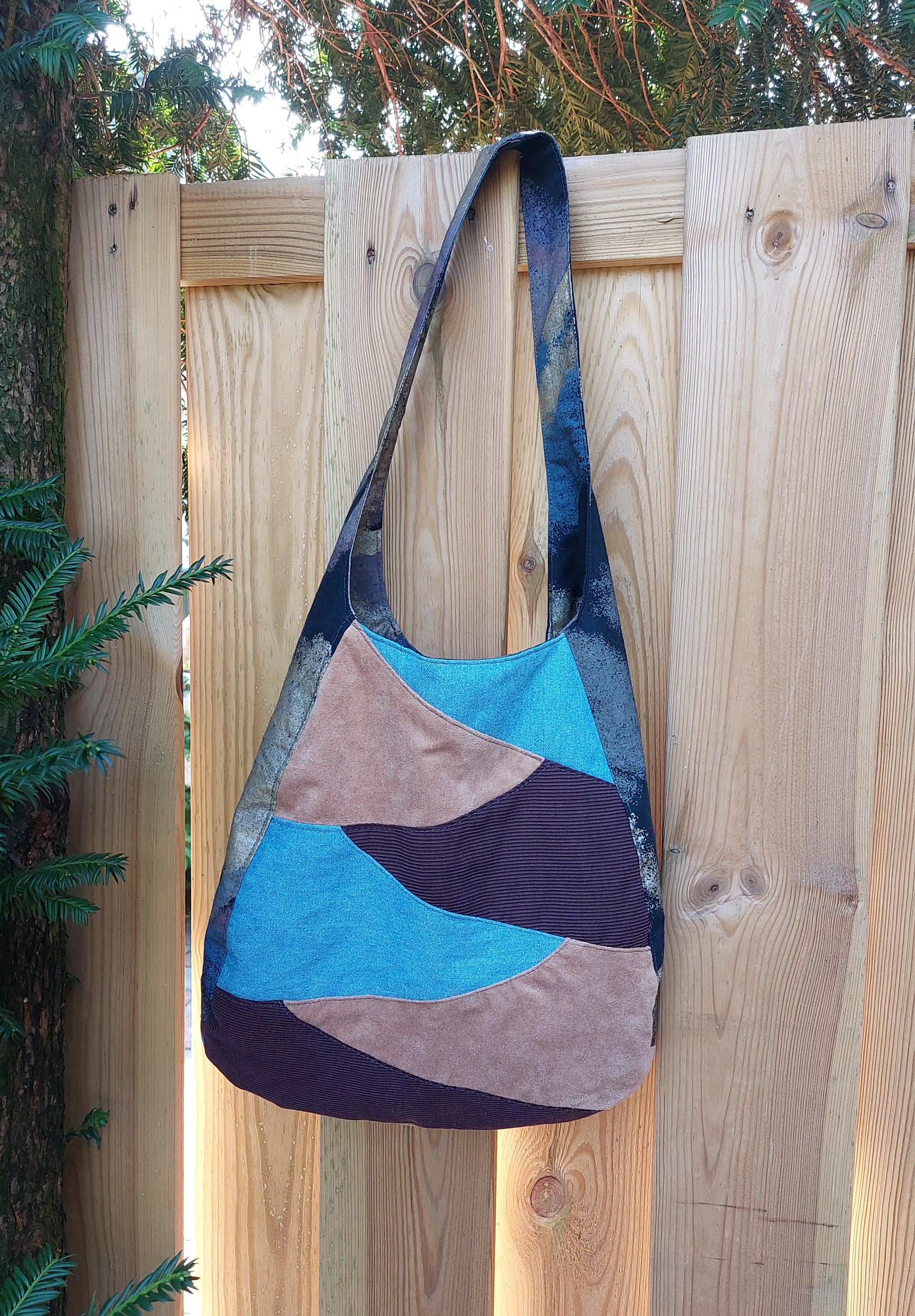 Hobo Bag Sewing Pattern PDF | Easy Beginner Slouchy Bag Tutorial | Step ...