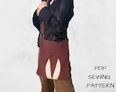 Crossbody Bag Sewing Pattern PDF | Beginner Friendly Bag with Zipper Pockets | Flat Crossbody Purse Tutorial | Step-by-Step Tutorial + Video