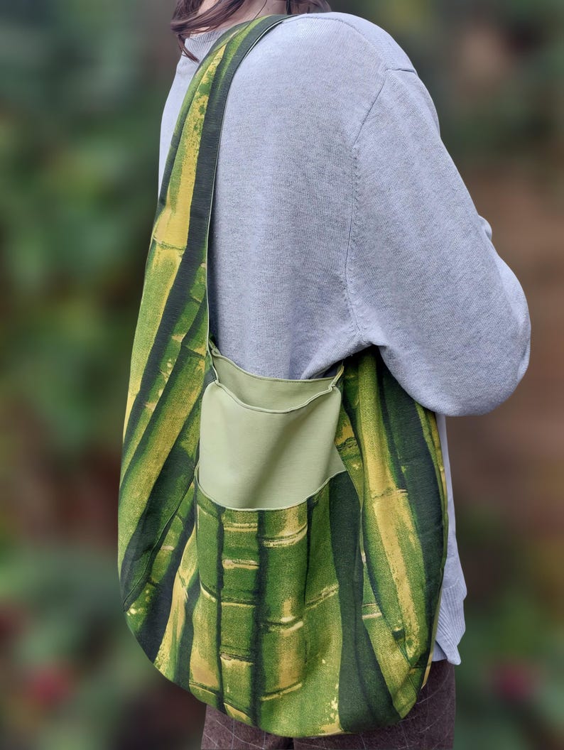 Hobo Bag Sewing Pattern PDF | Beginner Friendly Large Shoulder Bag With ...