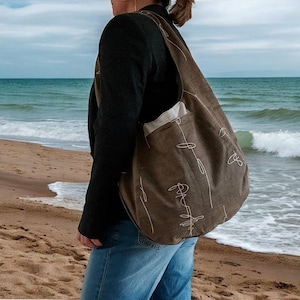 Hobo bag pattern | digital sewing pattern | shoulder bag pattern | instant download DIY | beginner-friendly