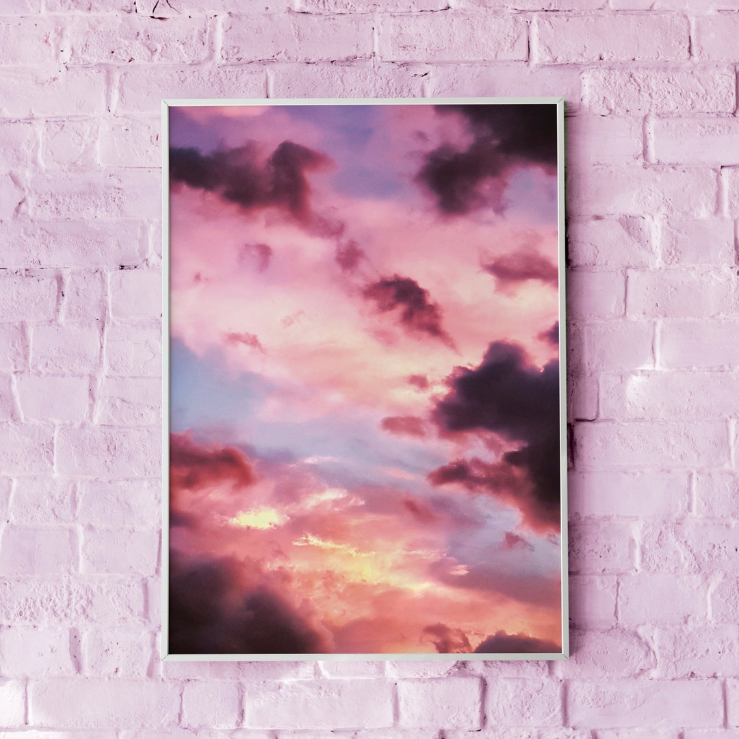 Canopy Butterly Pink Wall Art