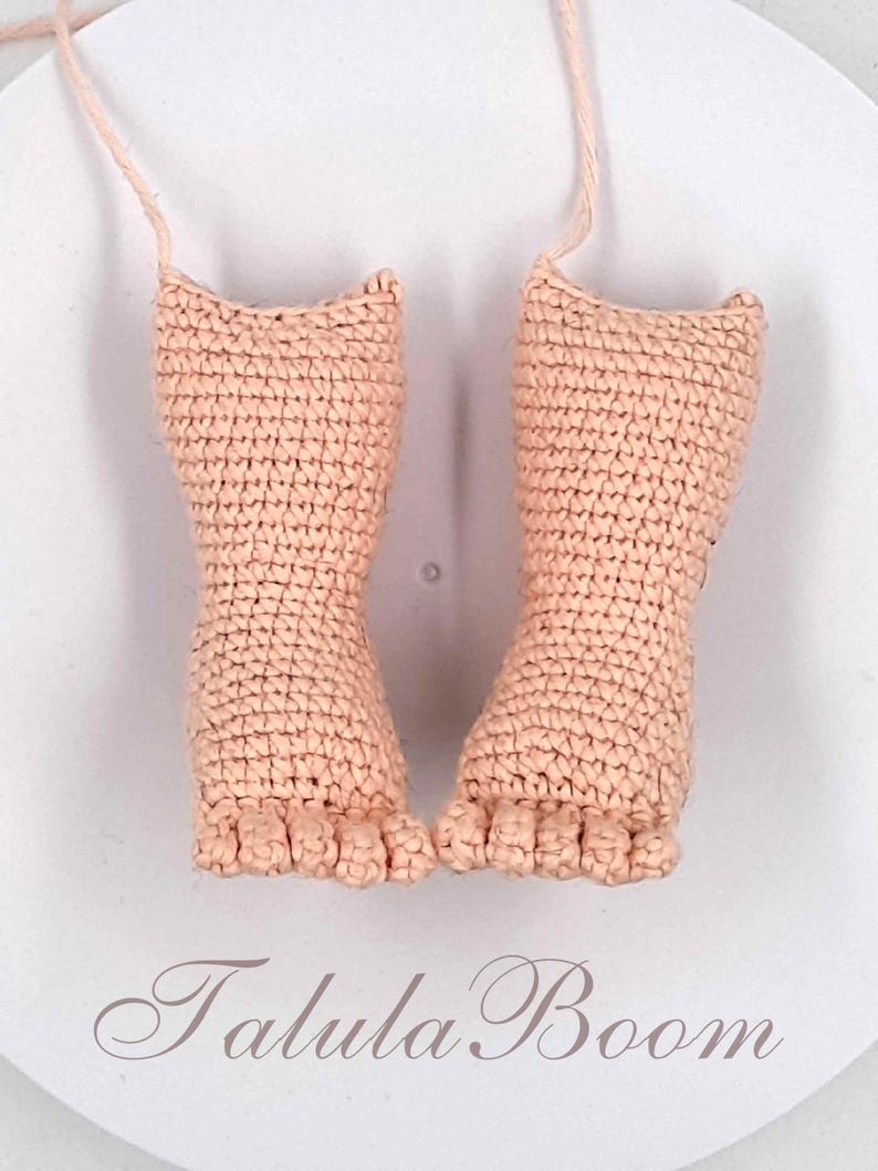 Doll Legs With Toes Pattern - Crochet Pattern, Amigurumi Doll ...