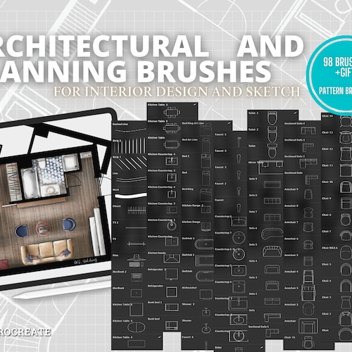 procreate architecture brush free