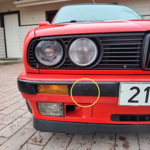 BMW E30 Facelift Tow Hook Cover 1988-1994 (51111953644)