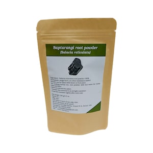 ARK PURE HERB Salacia/Saptarangi Salacia reticulata korzeń w proszku indyjski ręcznie robiony naturalny