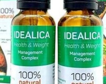 IDEALICA Tropfen zum Abnehmen Set (2 x 20 ml)