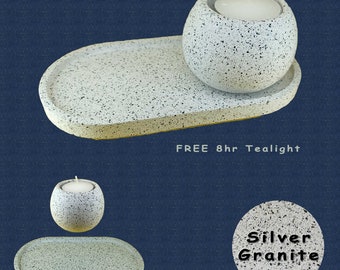 Globe Tealight Holder & Jewellery Tray