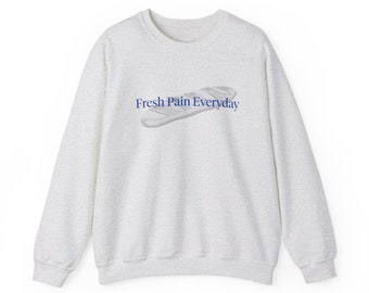 Fresh Bread Sweater, Baking Sweatshirt, Sourdough Sweatshirt, Fresh Pain Everyday, Gift For Baker, Baking Gift, Baguette Lover Sweater
