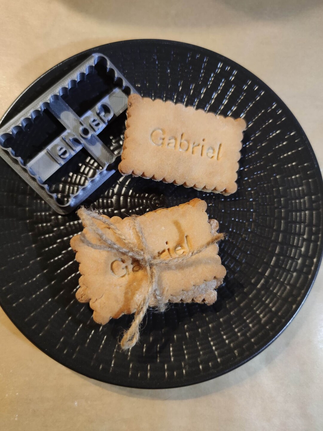 Customizable Small Butter Cookie Cutter Cookie Mold Made Etsy