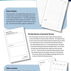 Planify Planner Planify Planner is a Combined Diary & Planner Designed for Recruiters ...