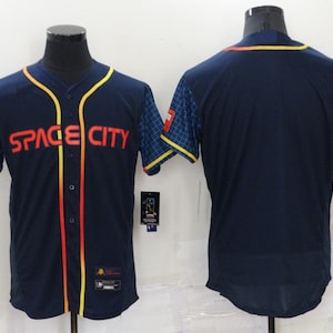 JEREMY PENA SIGNED CITY CONNECT HOUSTON ASTROS SPACE JERSEY BAS