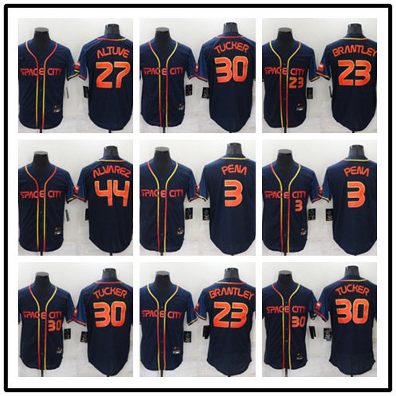 Starter Mens Houston Astros Navy 2022 City Connect Jersey Etsy