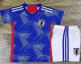 Aanpassing Kids Jeugd Versie 2022-2023 Japan Home Premium Voetbal Jersey Set