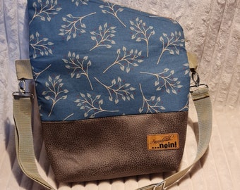 Foldover Tasche, Fold Over, Umhängetasche, Schultertasche, Tasche