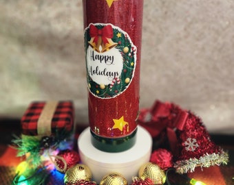 Light up Christmas Tree 20oz Tumbler