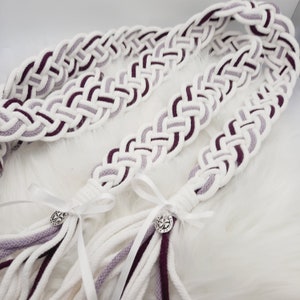 Wide Celtic Handfasting cord, Celtic wedding cord