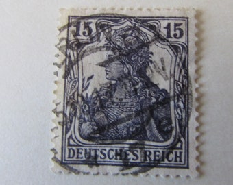 Deutsche Reich Stempel 1914 Jahr!