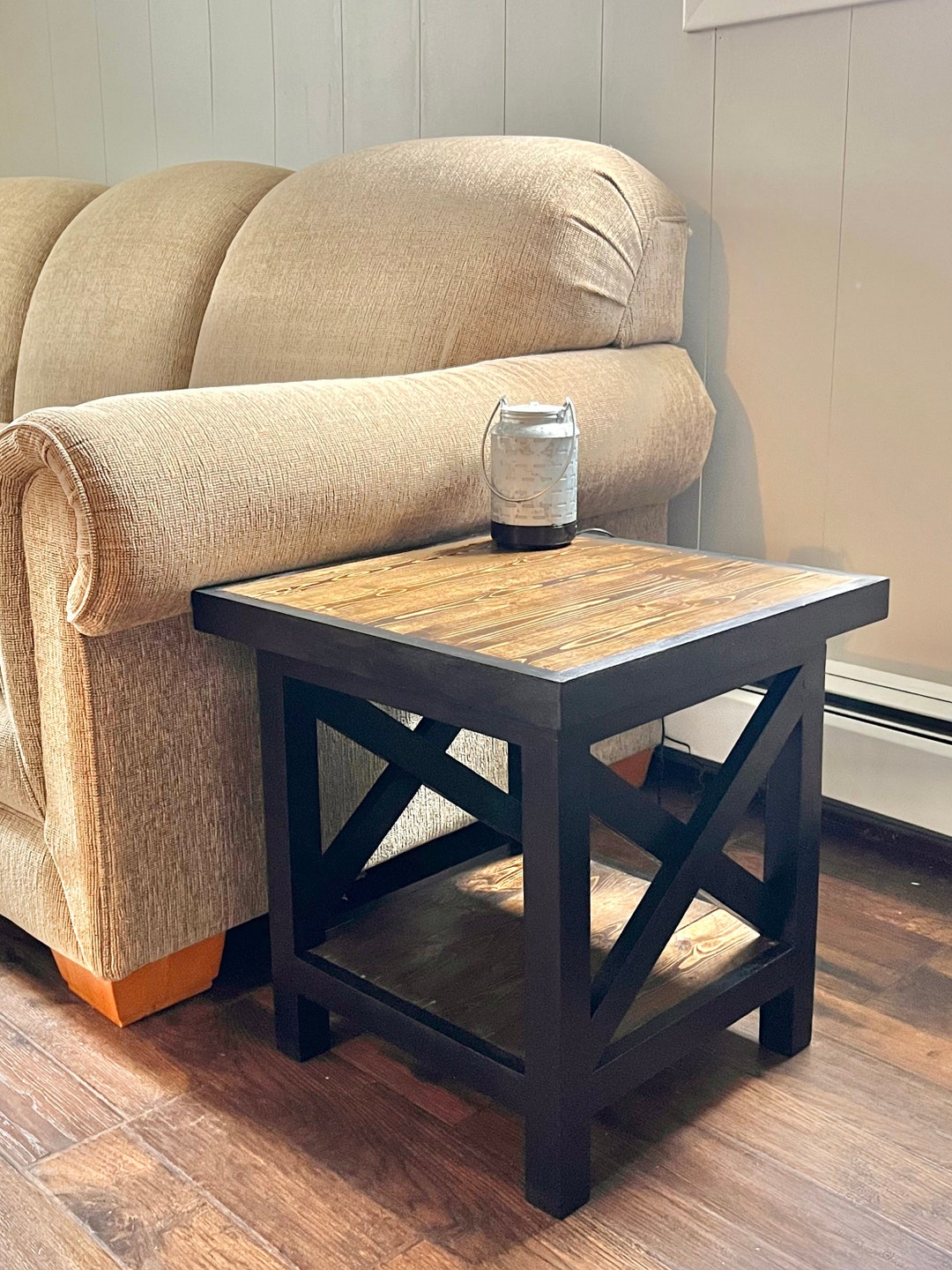 Farm House End Table Etsy