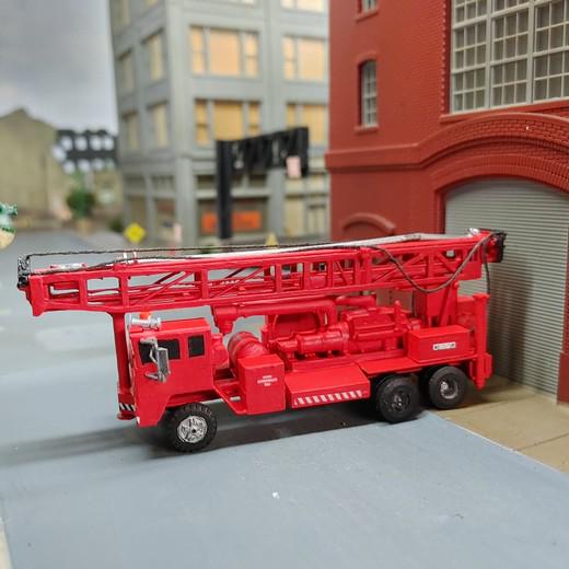 Ho Scale Oil Rig 1/87 HO Scale Custom Built 1970s Era Ingersoll Rand T4 Well Drilling ...