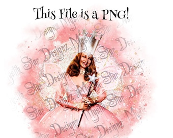 Good Witch PNG: Wizard of Oz Digital Download