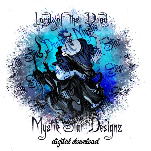 Lord of the Dead PNG | Villain Hades PNG | Digital Download PNG | Commercial Use