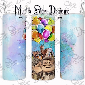 Carl and Ellie 20oz Tumbler Wrap (Digital Download)